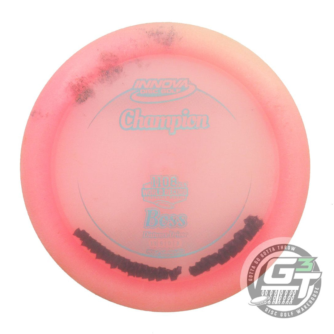 USED Innova Champion Boss 172g Pink Aqua Holo Foil Distance Driver Golf Disc