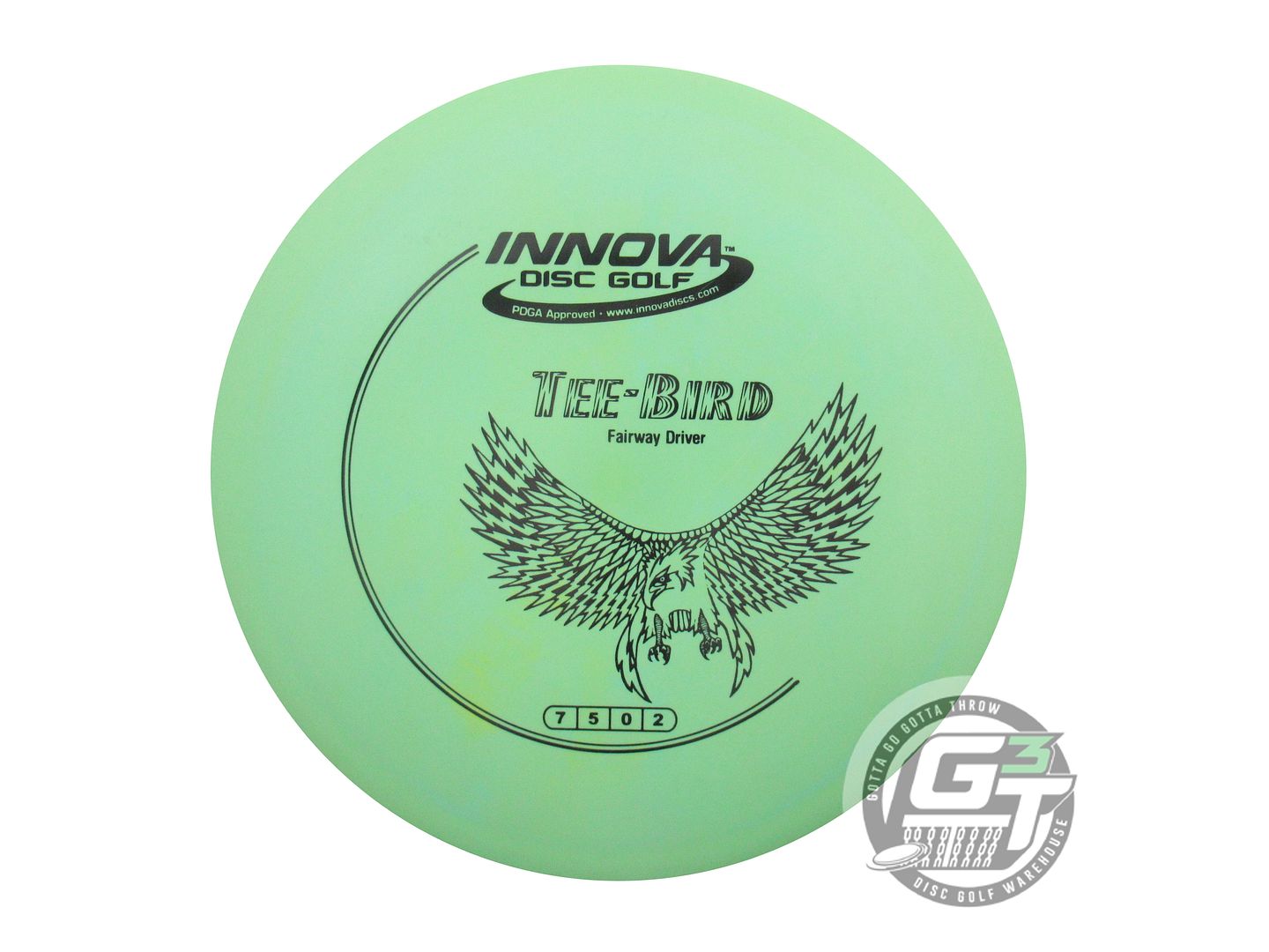 USED Innova DX Teebird 168g Green Black Stamp Fairway Driver Golf Disc