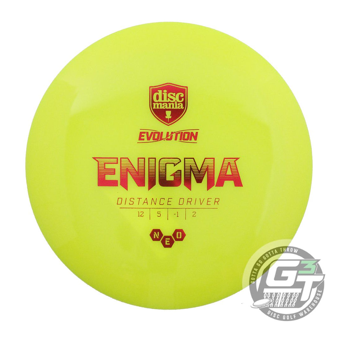 Discmania Evolution Neo Enigma Distance Driver Golf Disc (Individually Listed)