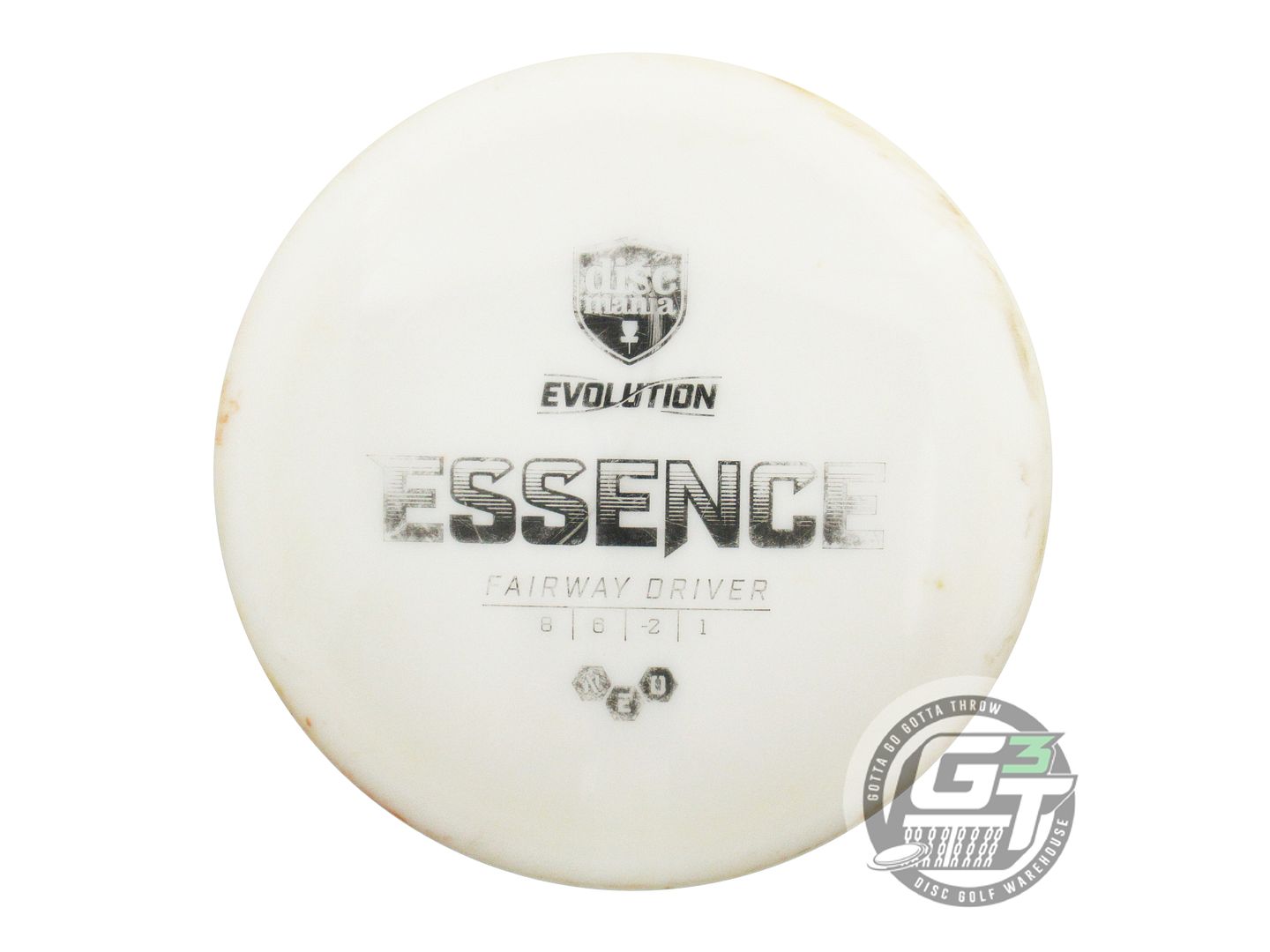 USED DiscMania Neo Essence 174g White Black Stamp Driver Golf Disc