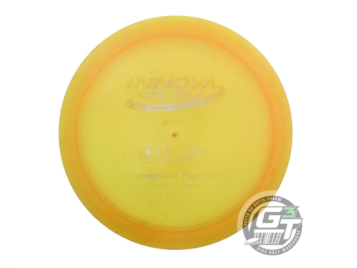 USED Innova Champion Firebird 171g Marigold Silver Stamp Distance Driver Disc