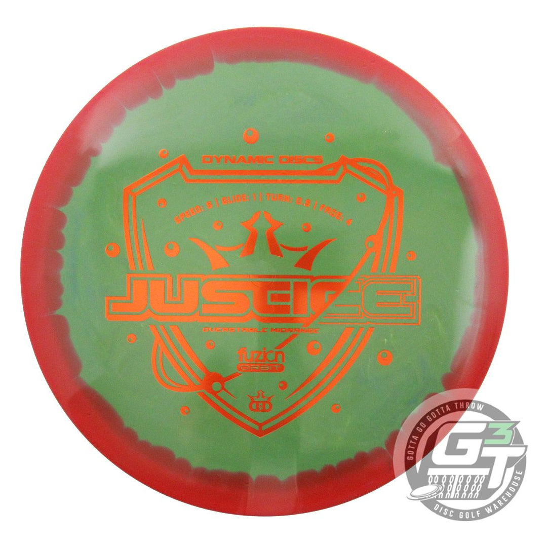 Dynamic Discs Fuzion Orbit Justice Midrange Golf Disc (Individually Listed)