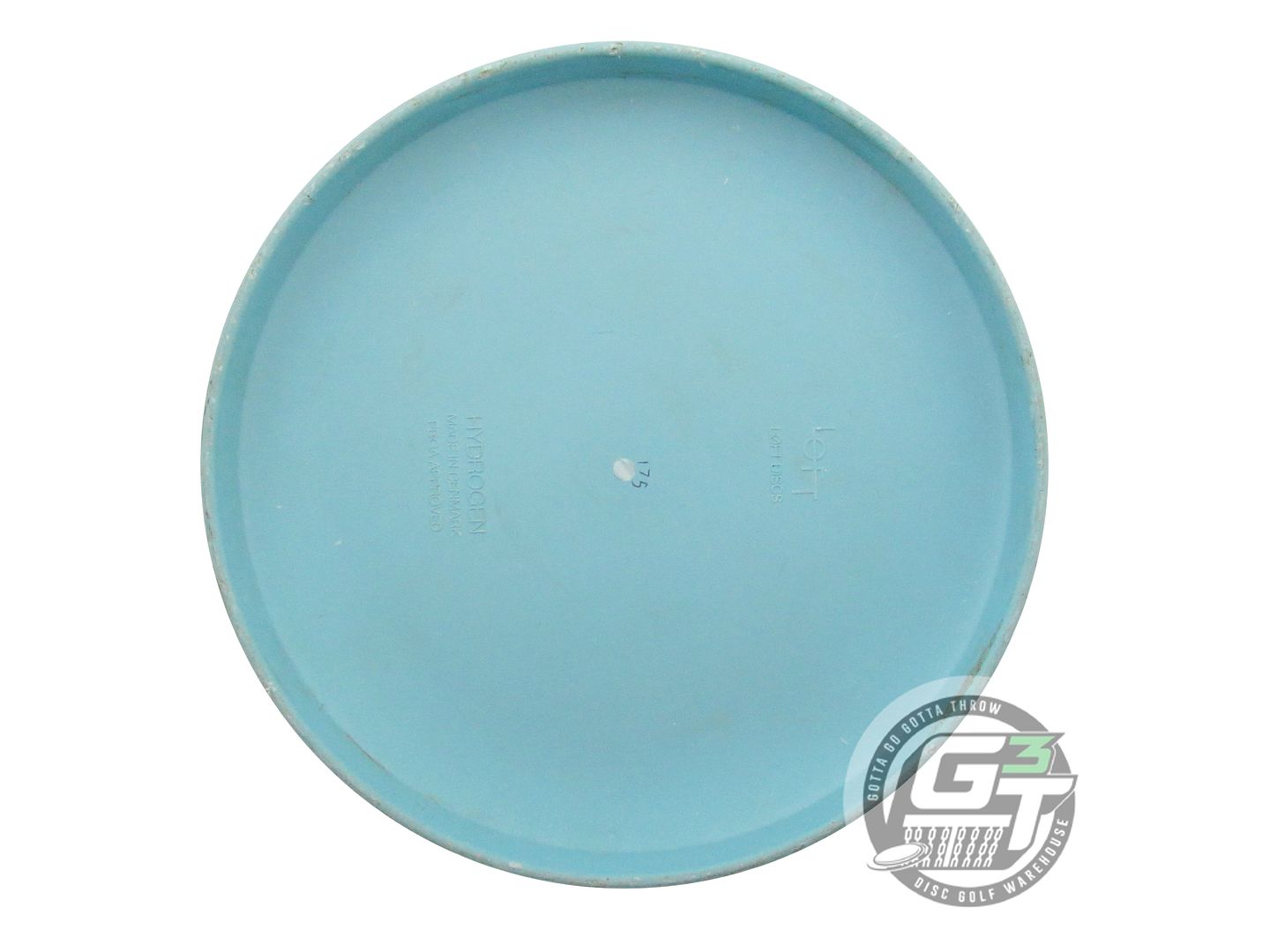 USED Loft Discs Beta Solid Hydrogen 175g Sky Blue Silver Foil Midrange Golf Disc