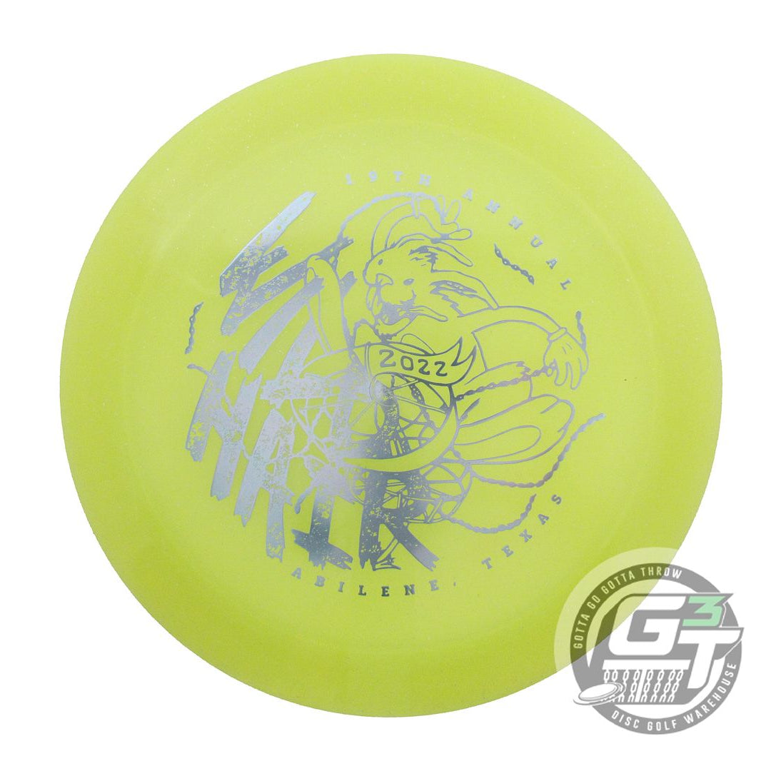 USED Dynamic Discs Lucid Trespass 171g Yellow Silver Foil Distance Driver Disc