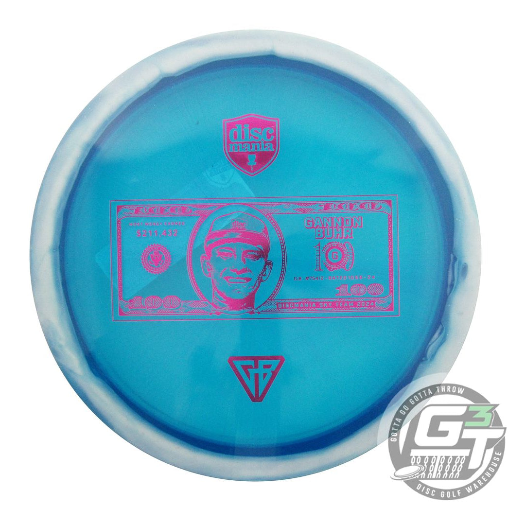 Discmania Limited Edition Ice Age Gannon Buhr 2024 Money Record Horizon Metal Flake C-Line FD3 Fairway Driver Golf Disc (Individually Listed)