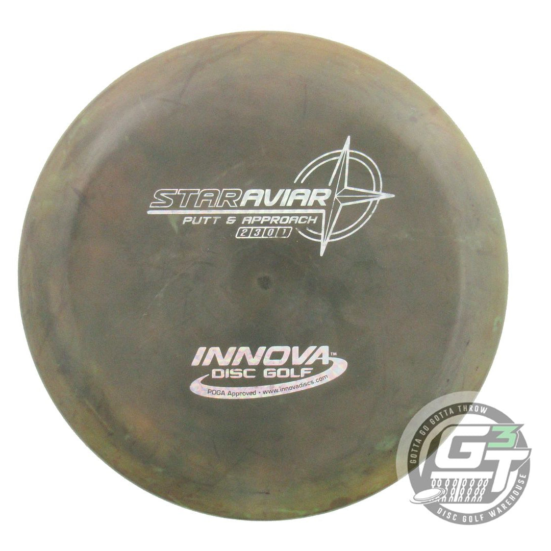 USED Innova Star Aviar 173g Olive HOME DYED Putter Golf Disc