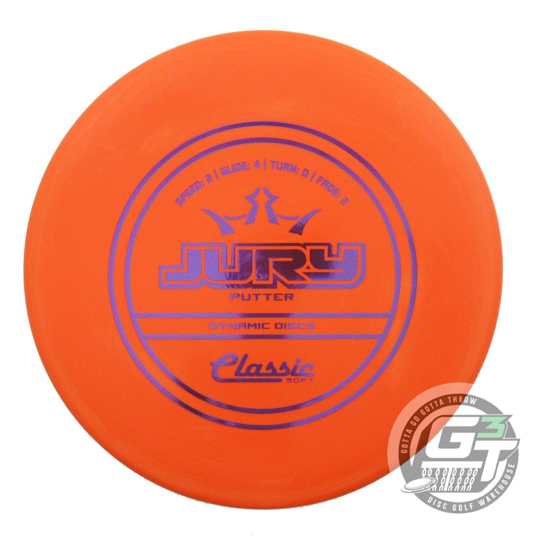 Dynamic Discs Classic Soft Jury Putter Golf Disc (Individually Listed)