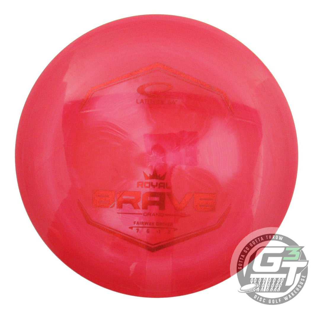 USED Latitude 64 Royal Grand Brave 173g Red-Pink Fairway Driver Golf Disc
