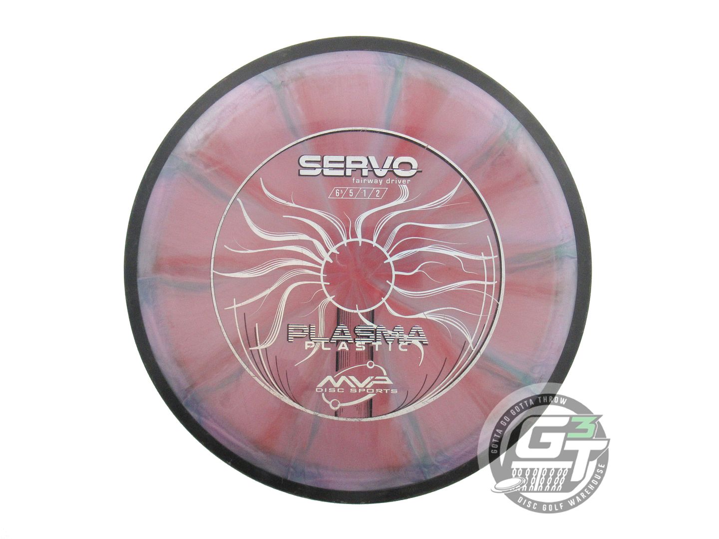 USED MVP Disc Sports Plasma Servo 173g Purple-Pink Fairway Driver Golf Disc