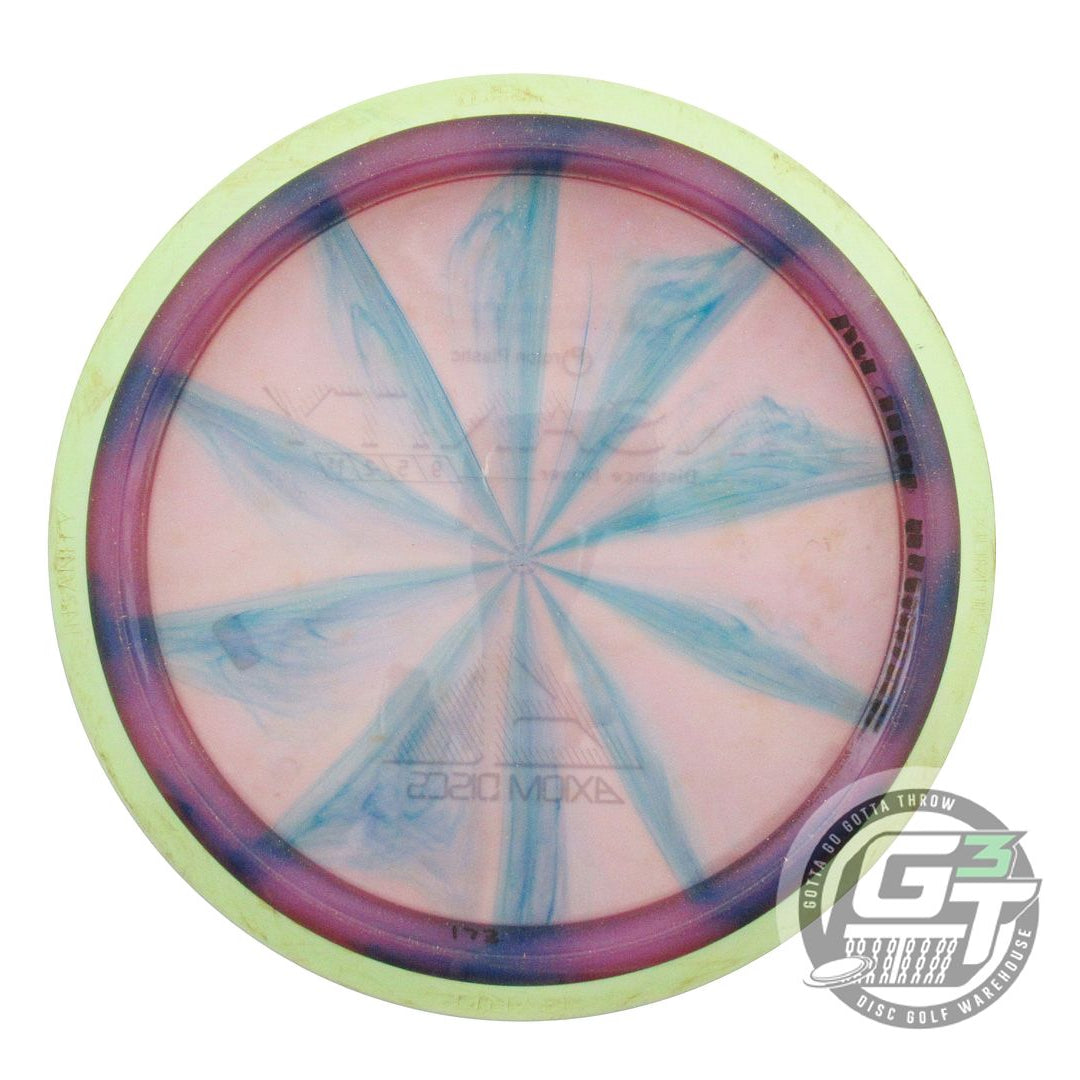 USED Axiom Discs Proton Insanity 173g Pink-Blue Lime Rim Distance Driver Disc