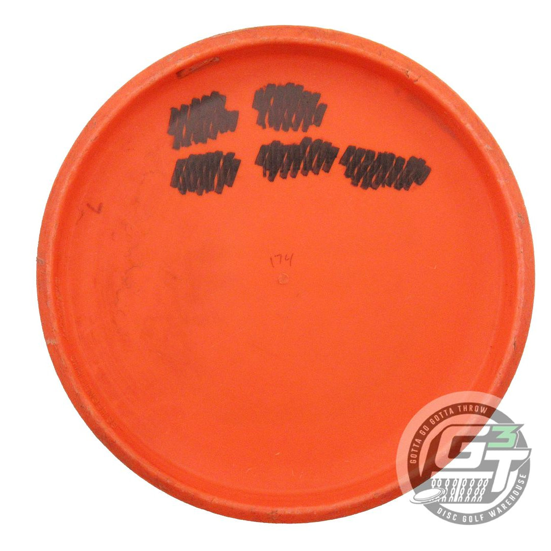 USED Discraft Putter Line Challenger SS 174g Orange Black Stamp Putter Golf Disc
