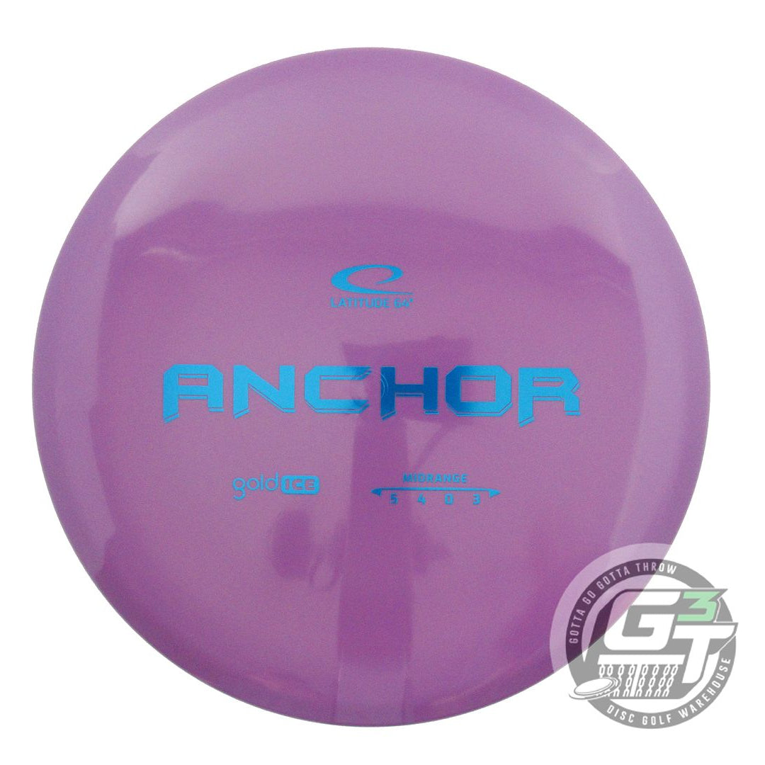 Latitude 64 Gold Ice Anchor Midrange Golf Disc (Individually Listed)