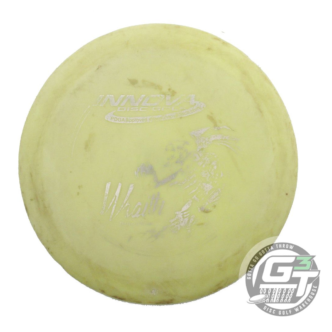 USED Innova DX Wraith 172g Yellow Silver Foil PFN Distance Driver Golf Disc