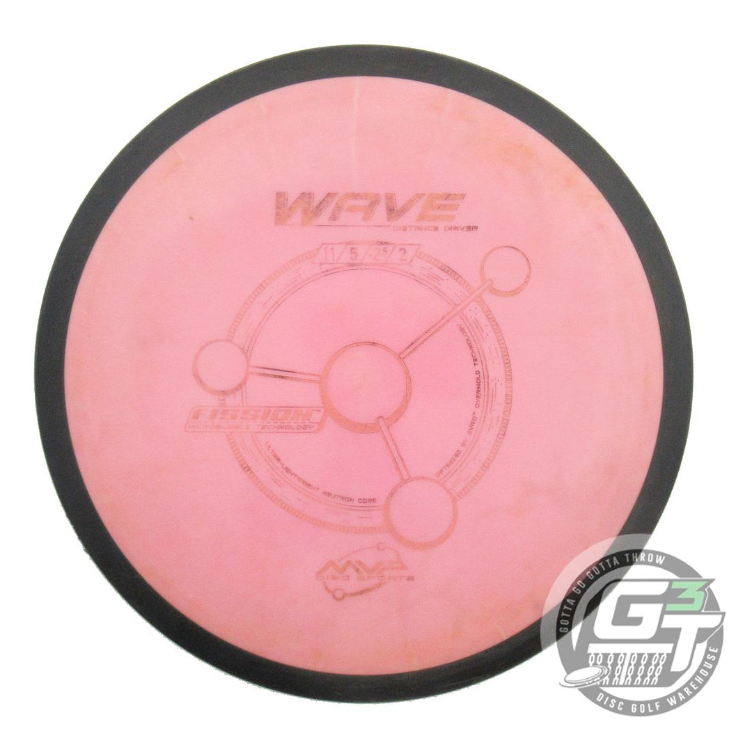 USED MVP Disc Sports Fission Wave 167g Pink Distance Driver Golf Disc