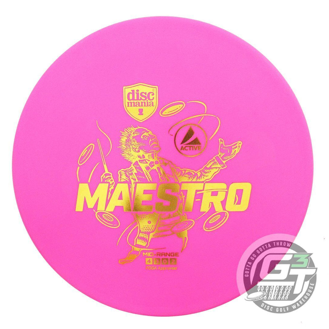 Discmania Active Base Maestro Midrange Golf Disc (Individually Listed)