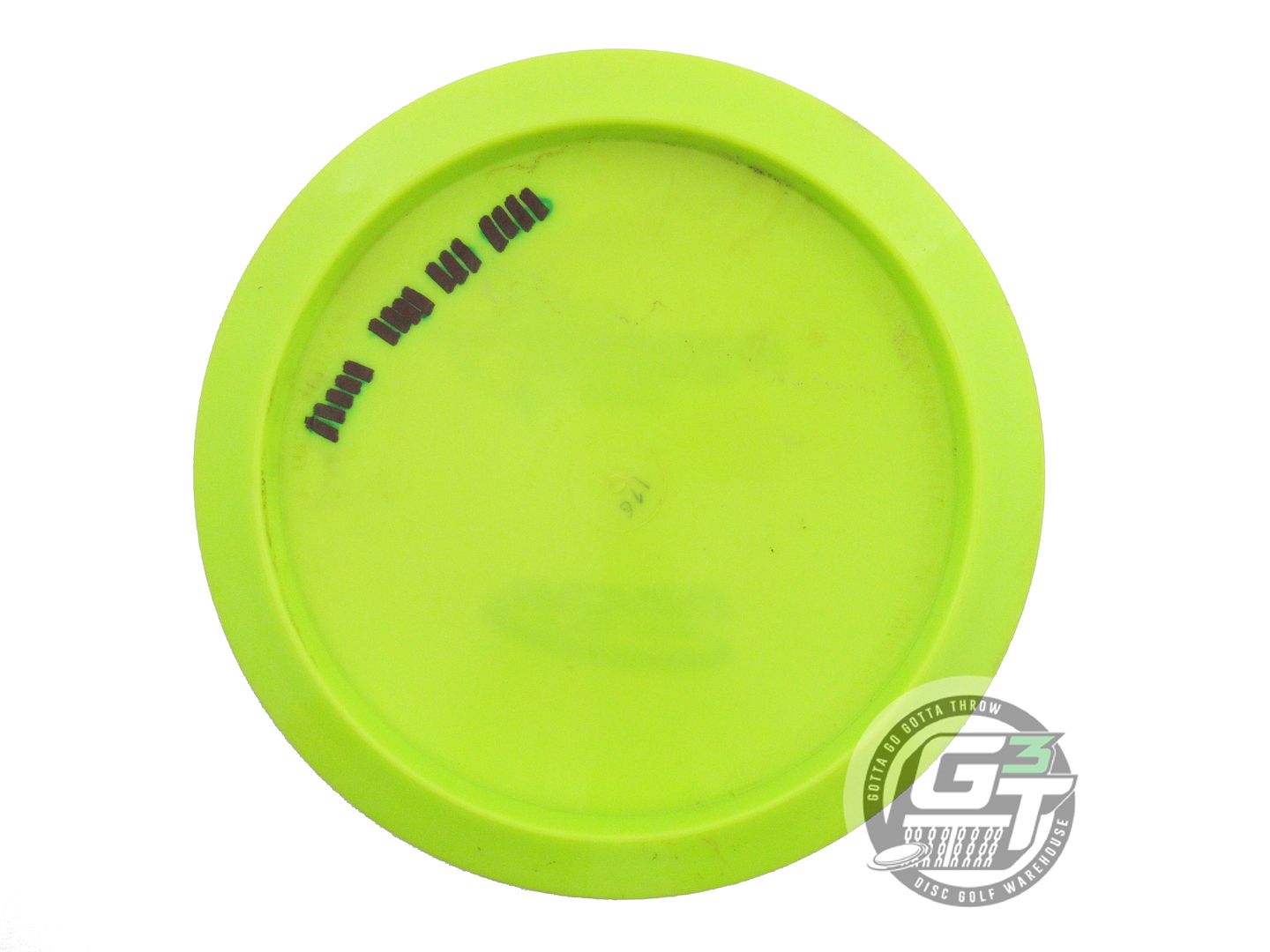 USED Innova Star Sidewinder 176g Dayglow Black Stamp Distance Driver Golf Disc