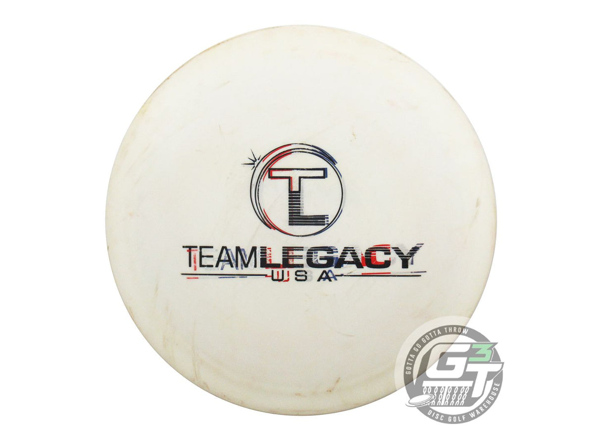 USED Legacy Discs Icon Enemy 174g White TEAM STAMP Fairway Driver Golf Disc