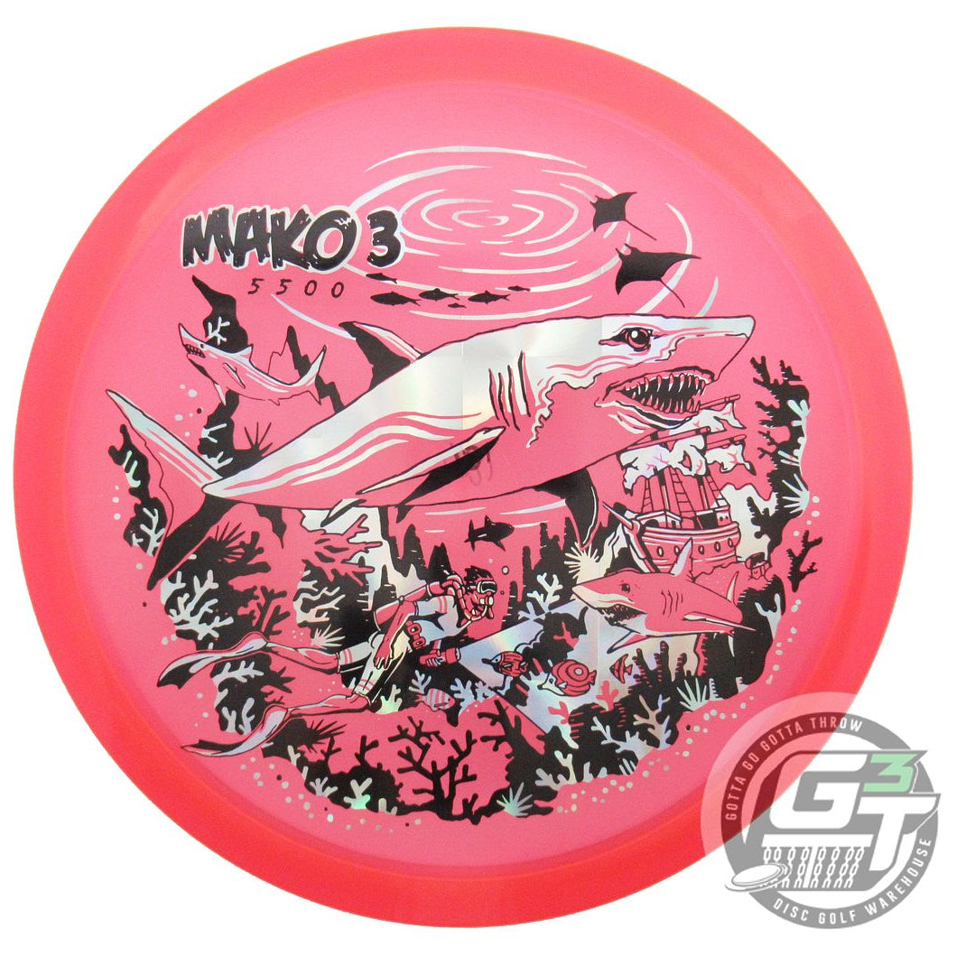 USED Innova RIPTIDE REEF Champion Mako3 181g Pink Midrange Golf Disc