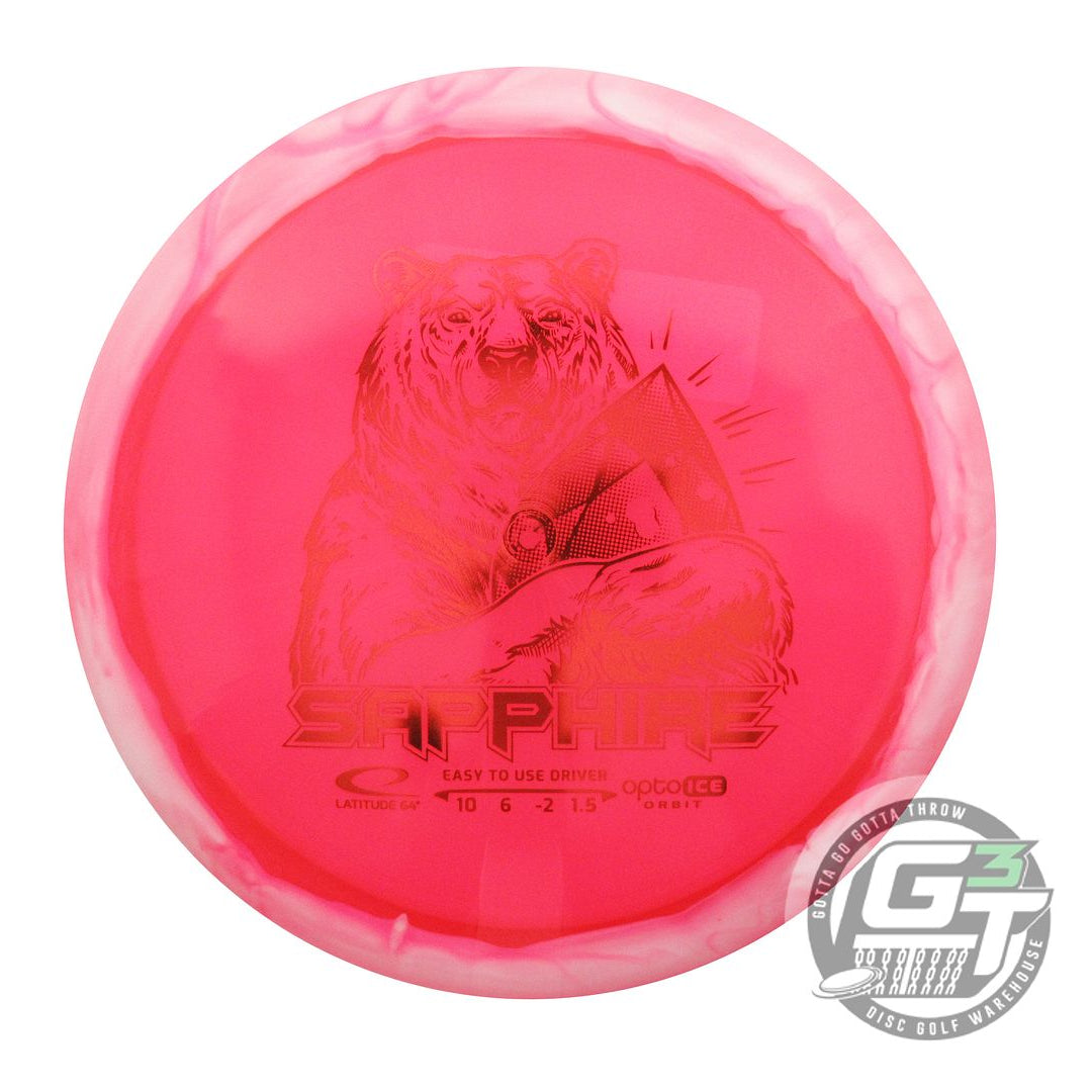 Latitude 64 Opto Ice Orbit Sapphire Distance Driver Golf Disc (Individually Listed)
