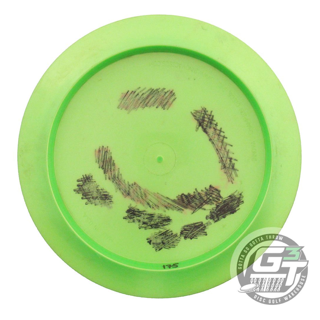 USED Innova GStar Colossus 175g Lime Silver Stamp Distance Driver Golf Disc