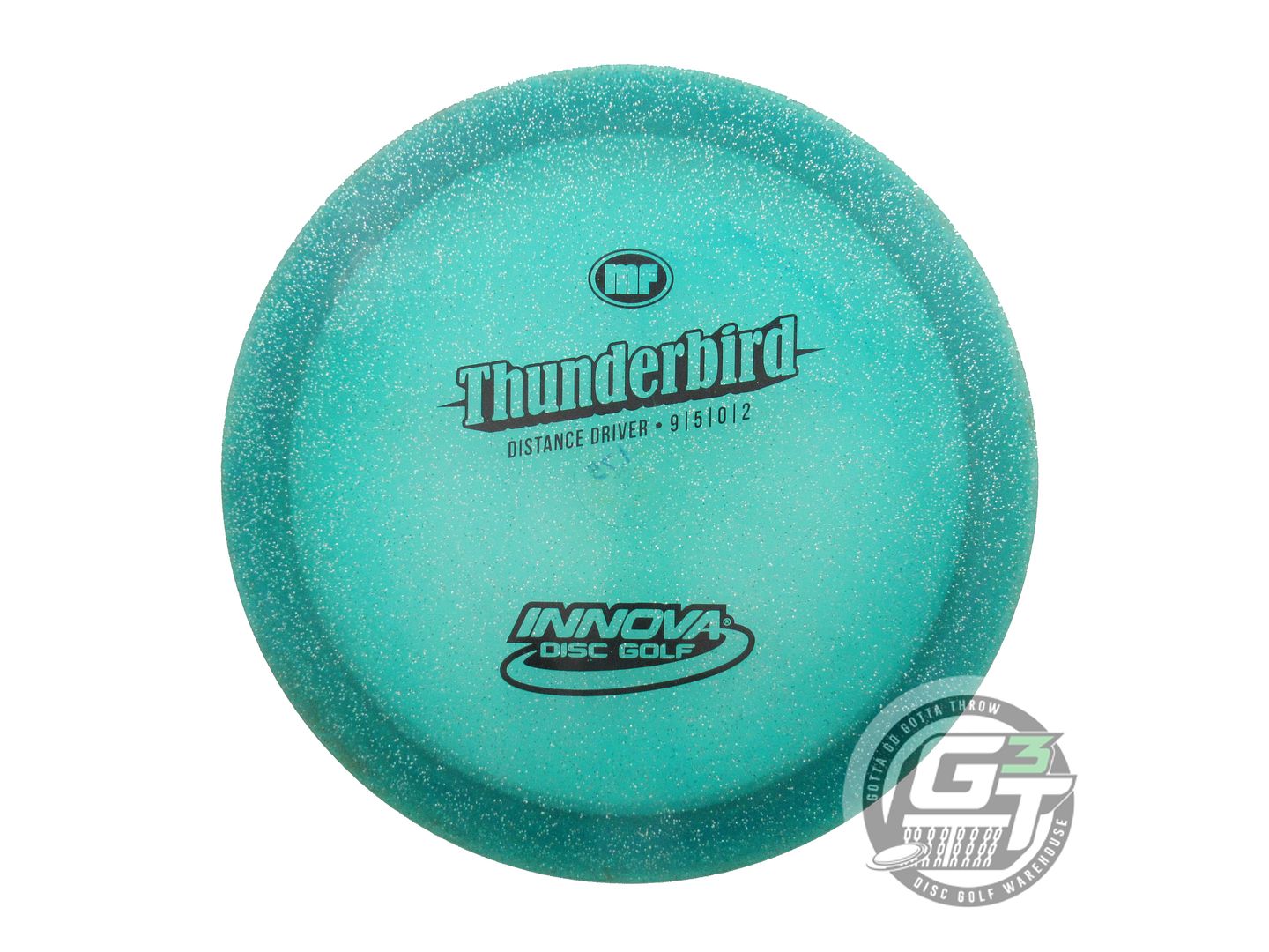 USED Innova Metal Flake Champion Thunderbird 175g Teal Distance Driver Golf Disc