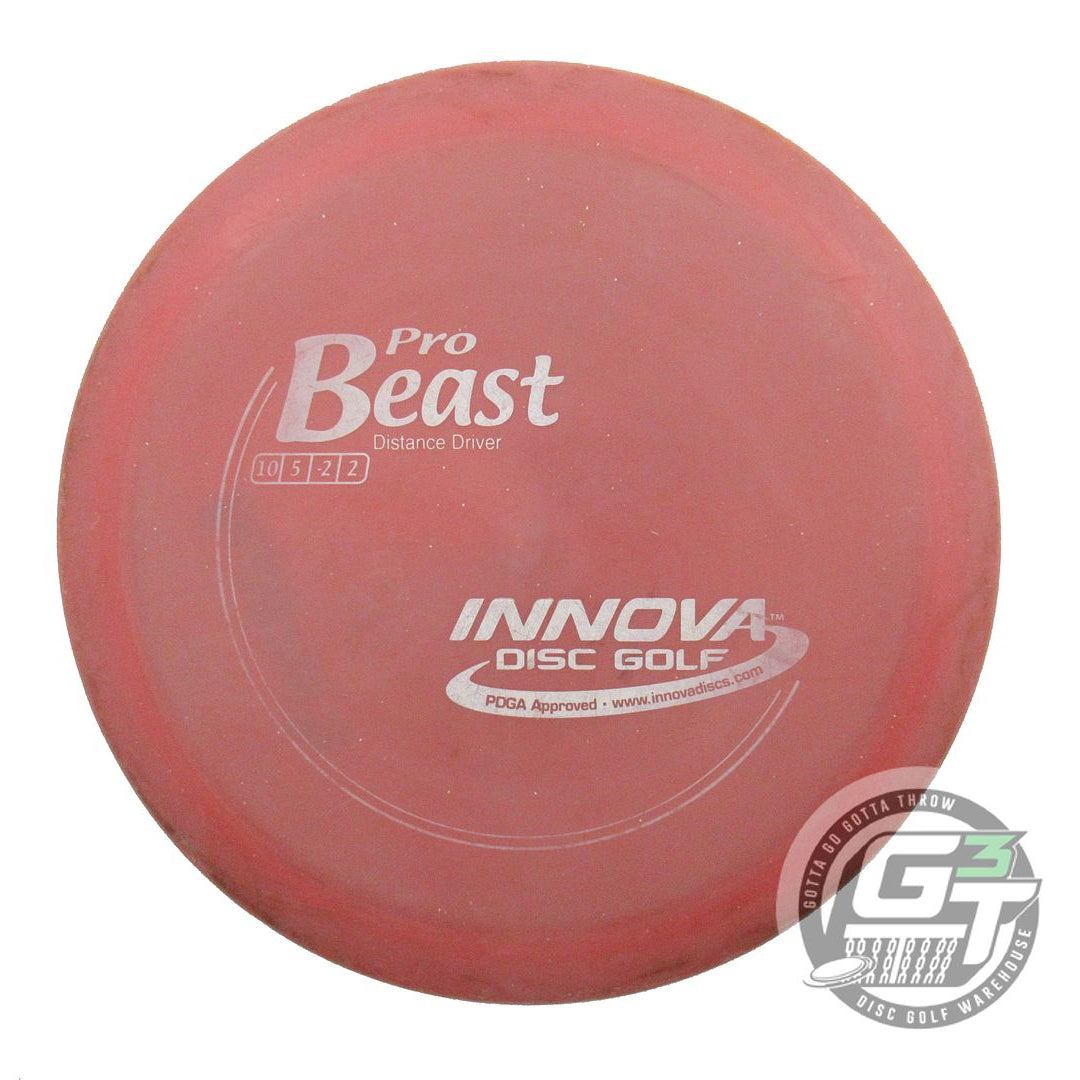 USED Innova Pro Beast 171g Dark Pink White Stamp Distance Driver Golf Disc