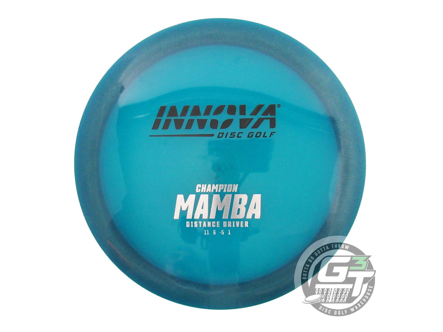 USED Innova Champion Mamba 147g Dark Teal Black & Silver Foil Driver Golf Disc
