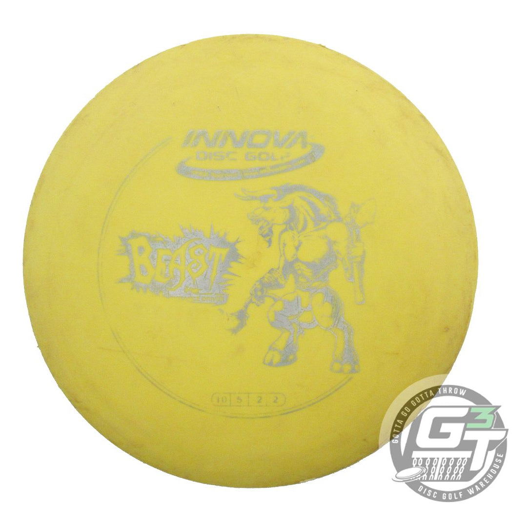 USED Innova DX Beast 172g Yellow Silver Foil Distance Driver Golf Disc