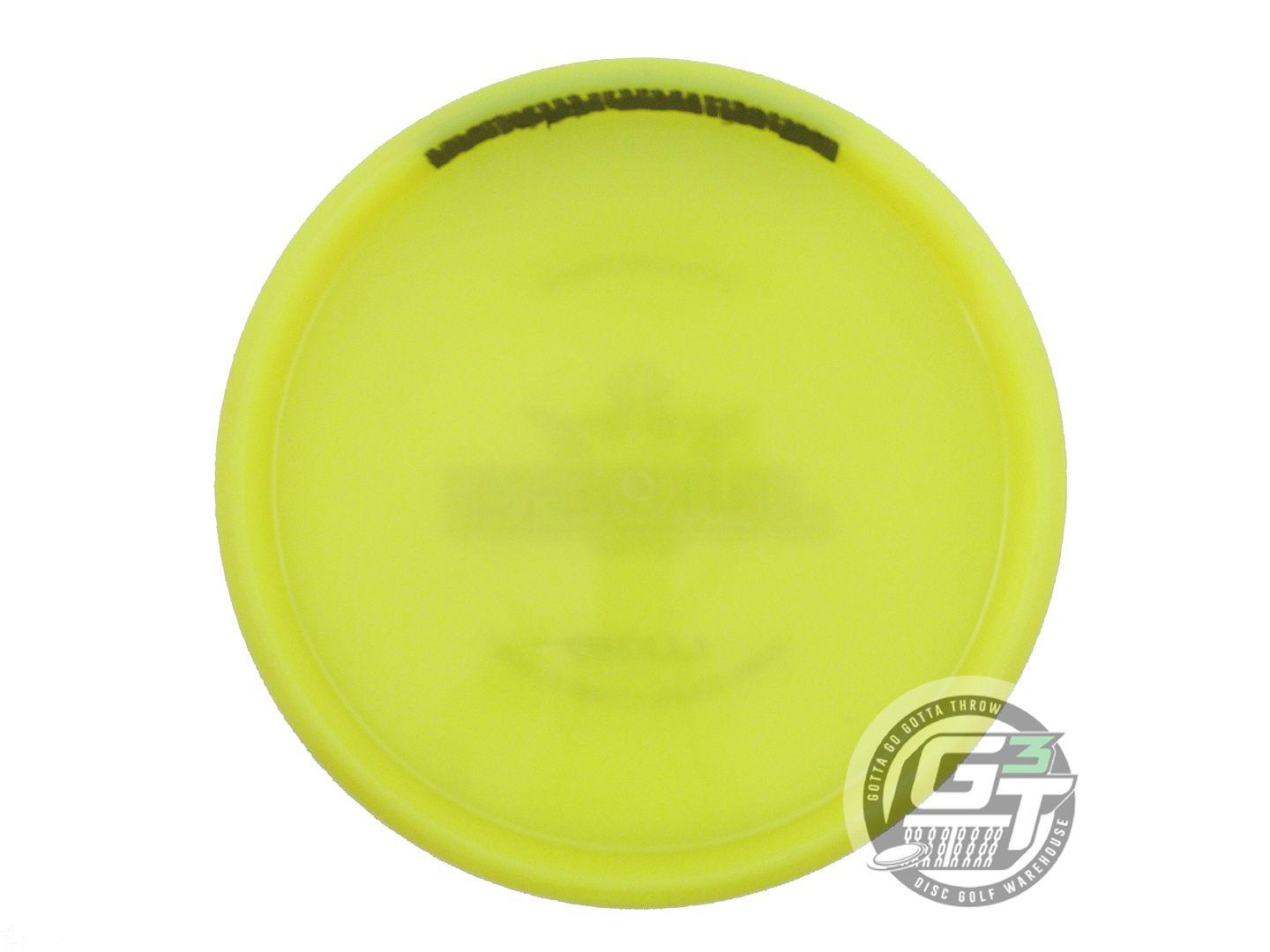 USED Dynamic Discs Lucid Judge 174g Yellow Red Foil Putter Golf Disc