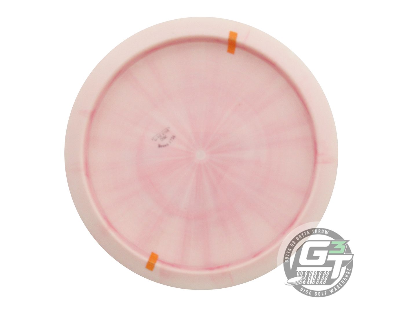 NOS Lone Star Bravo Tex 174g Pink-Cream Gold Foil Fairway Driver Golf Disc