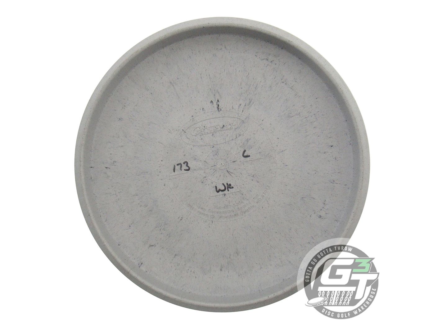 USED Gateway Lunar Warlock 173g Gray Silver Foil Putter Golf Disc