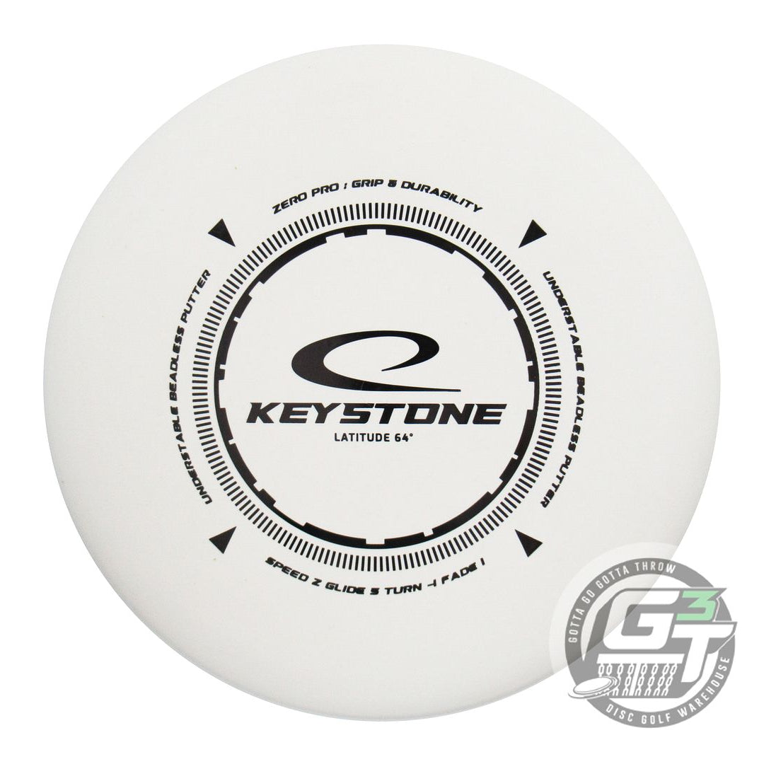 Latitude 64 Zero Pro Keystone Putter Golf Disc (Individually Listed)