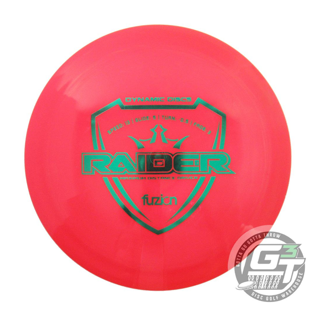 Dynamic Discs Fuzion Raider Distance Driver Golf Disc (Individually Listed)