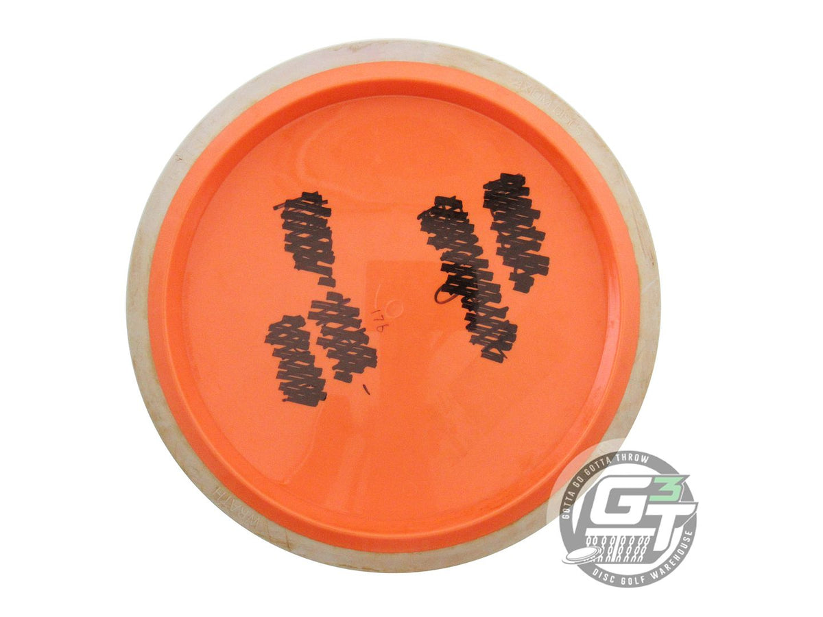 USED Axiom Discs Neutron Wrath 176g Orange Cream Rim Distance Driver Golf Disc