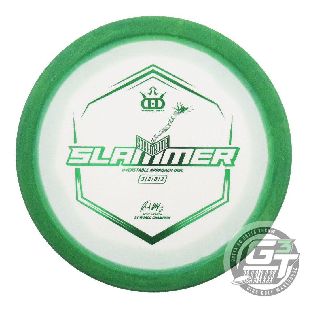 USED Dynamic Discs Supreme Classic Orbit Slammer 174g Green-White Putter Disc