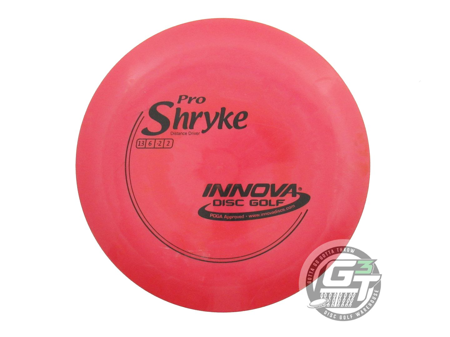 USED Innova Pro Shryke 171g Red Black Stamp Distance Driver Golf Disc
