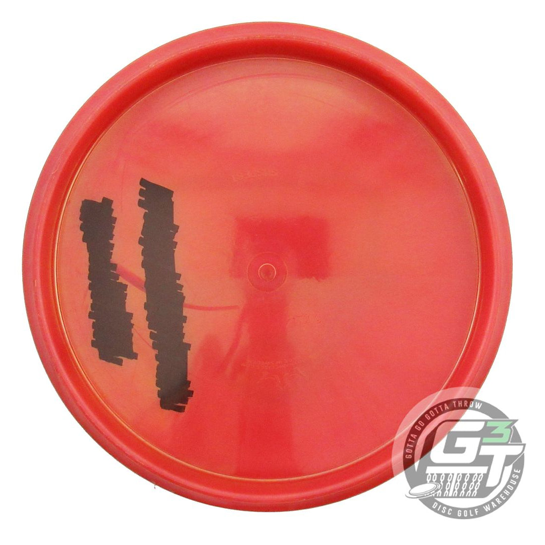 USED Dynamic Discs Fuzion Suspect 172g Red Silver Stamp Midrange Golf Disc