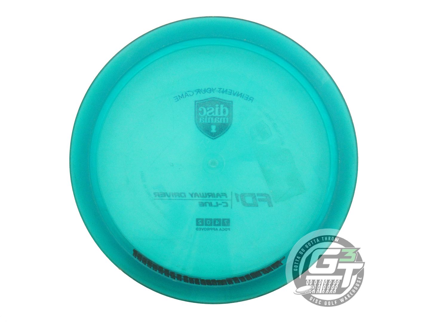 USED DiscMania C-Line FD1 174g Teal Blue Foil Fairway Driver Golf Disc