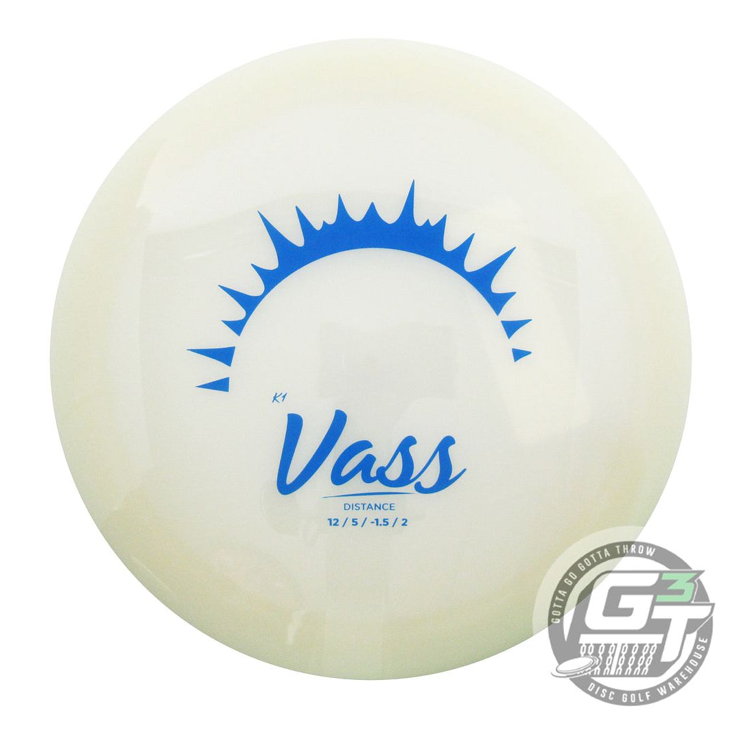 Kastaplast Glow K1 Vass Distance Driver Golf Disc (Individually Listed)