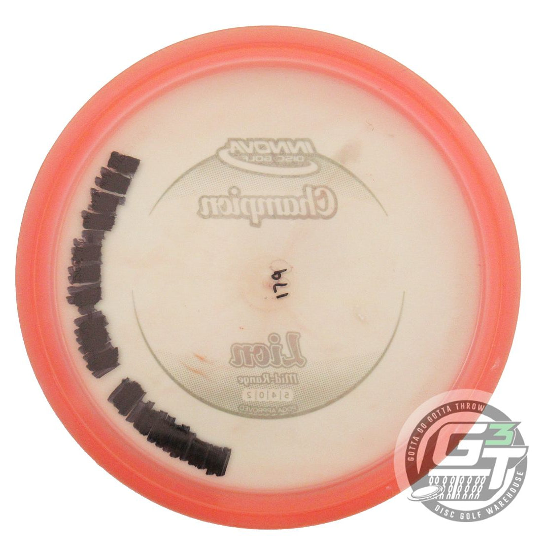 USED Innova Champion Lion 179g Pink Lime Foil Midrange Golf Disc