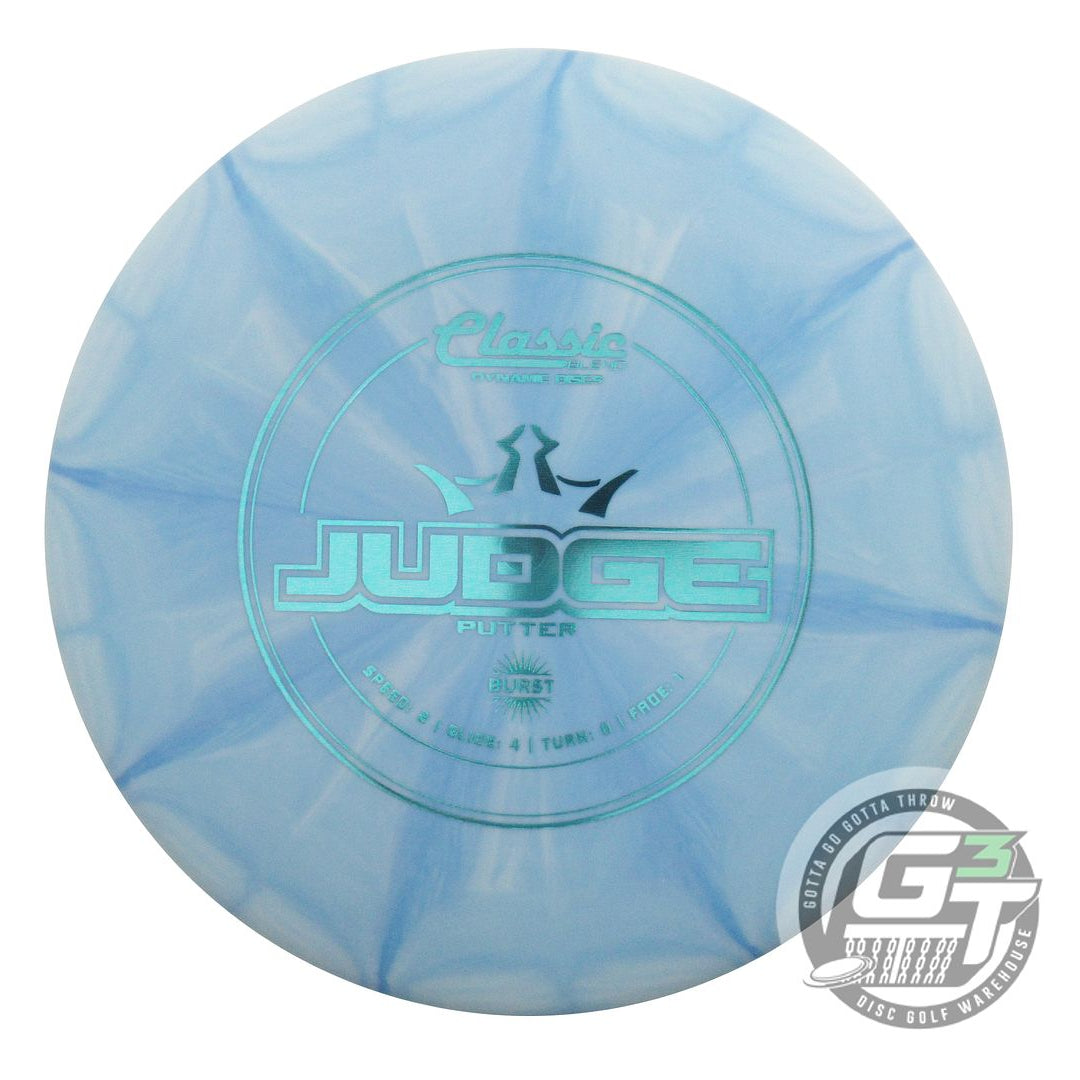 Dynamic Discs Classic Blend Burst Judge Putter Golf Disc (Individually Listed)
