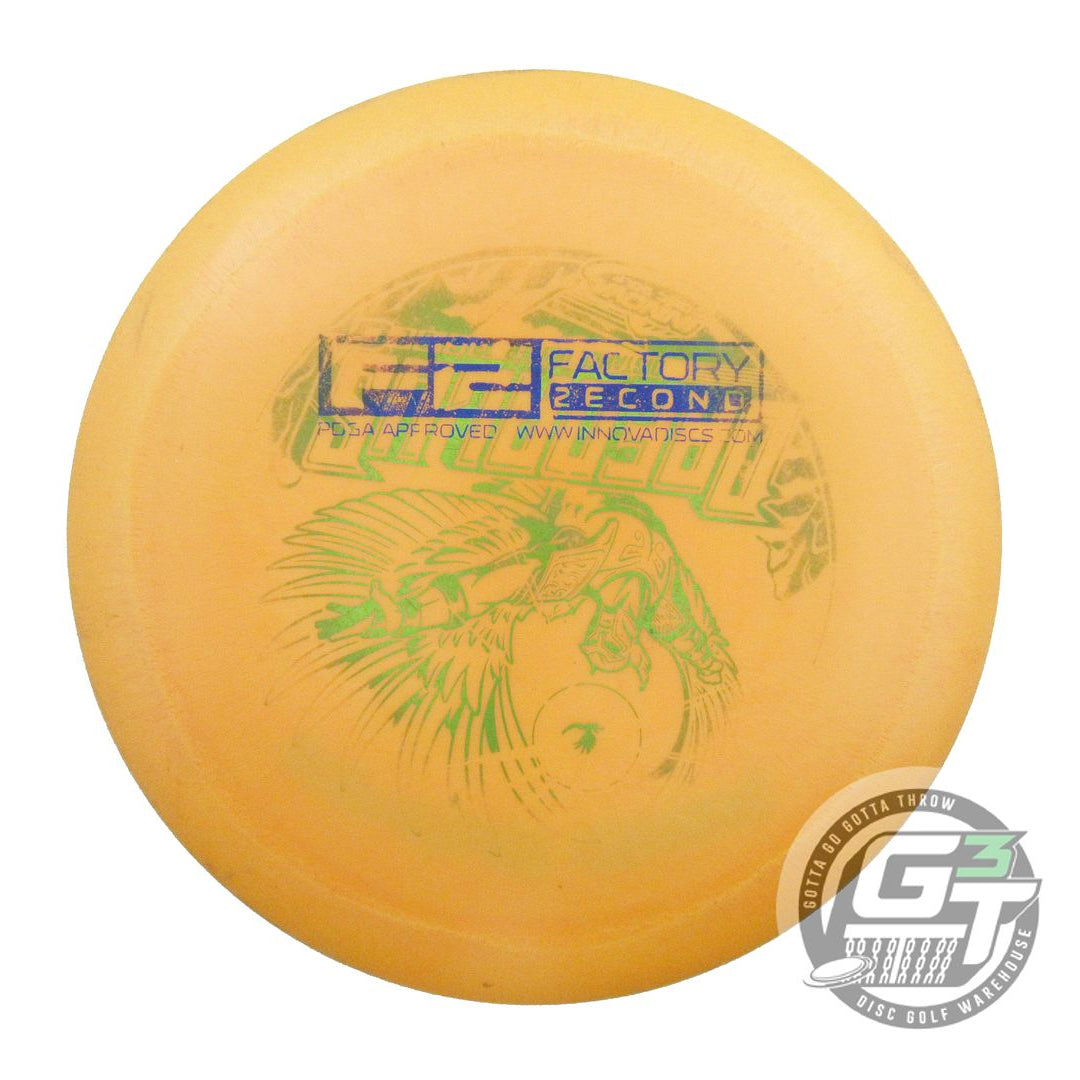USED Innova X-OUT GStar Daedalus 165g Marigold Distance Driver Golf Disc