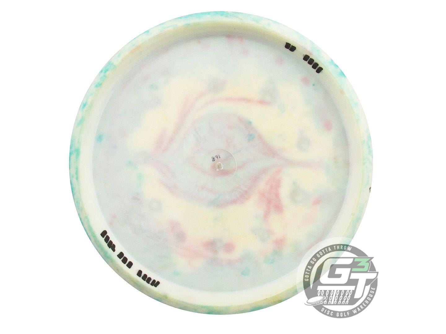 USED Innova Star Mako3 168g White HOME DYED Midrange Golf Disc