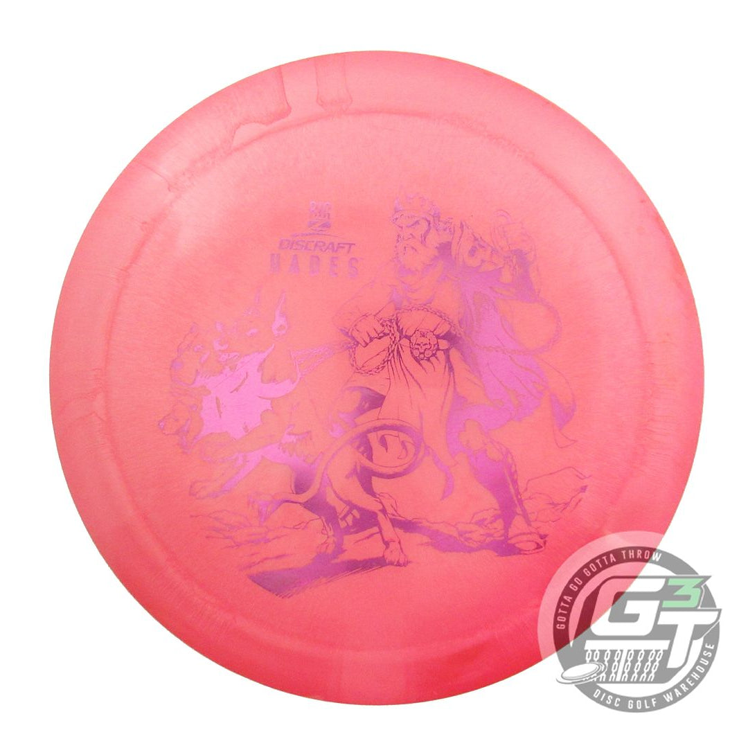 USED Discraft Big Z Hades 174g Pink Purple Foil Driver Golf Disc