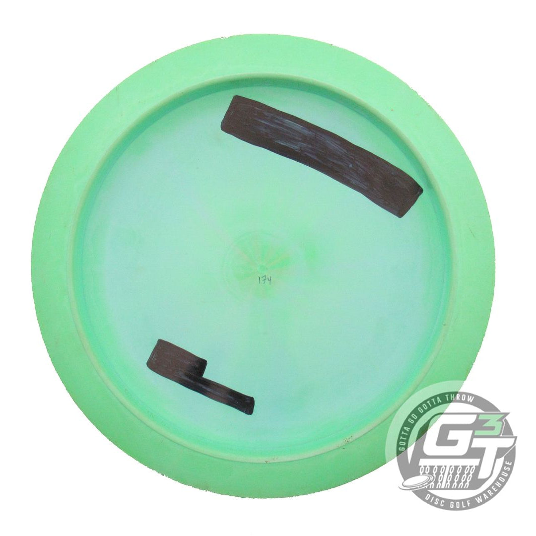 USED Discraft ESP Scorch 174g Lime-Teal Red Foil Distance Driver Golf Disc