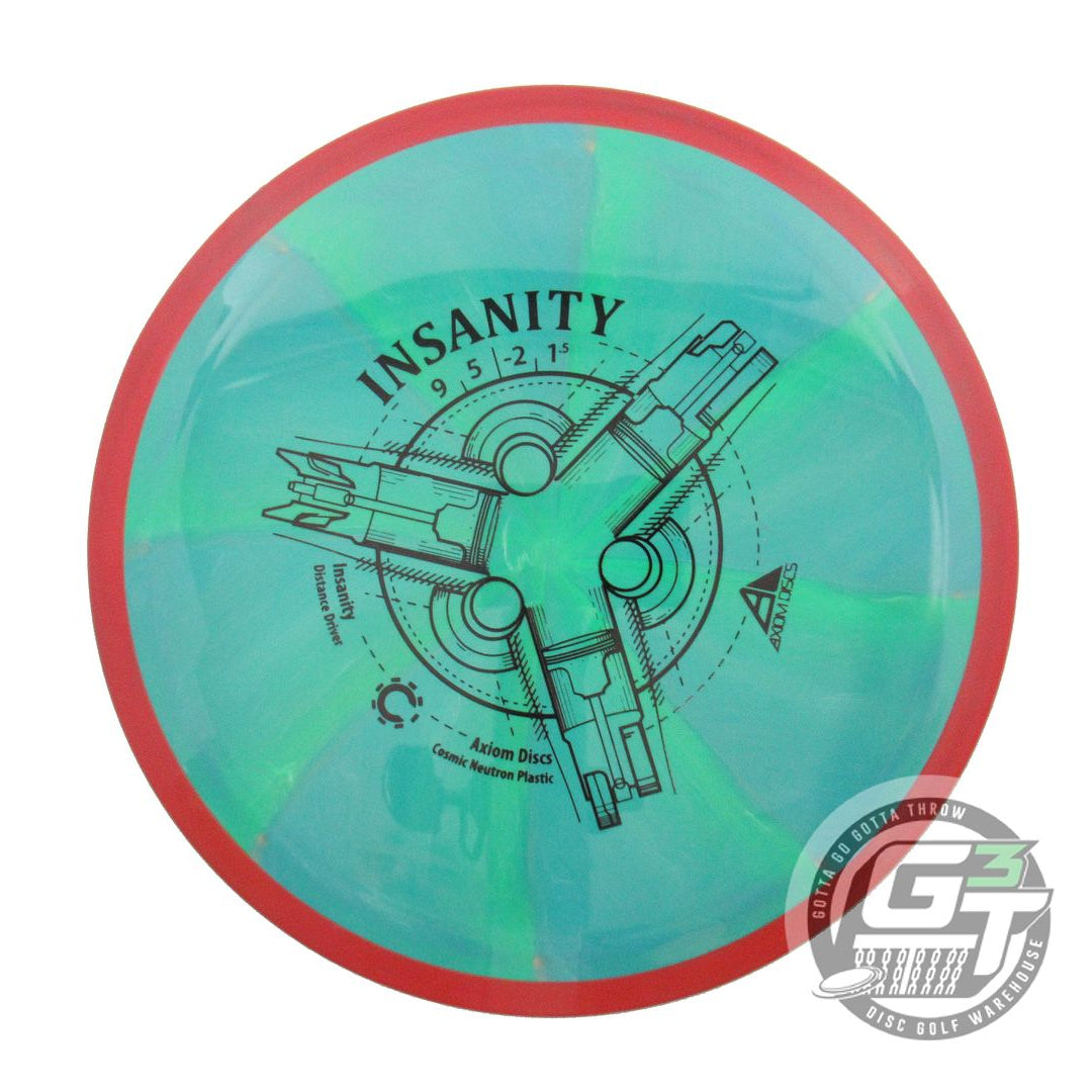 Axiom Cosmic Neutron Insanity Distance Driver Golf Disc (Individually Listed)