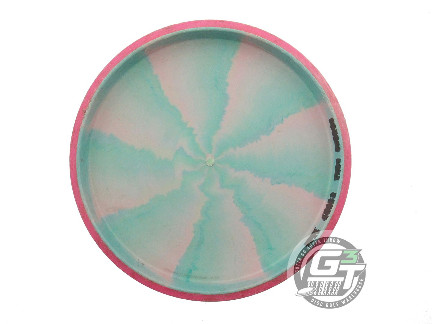 USED Axiom Discs Cosmic Electron Firm Proxy 174g Green-Peach Pink Putter Disc