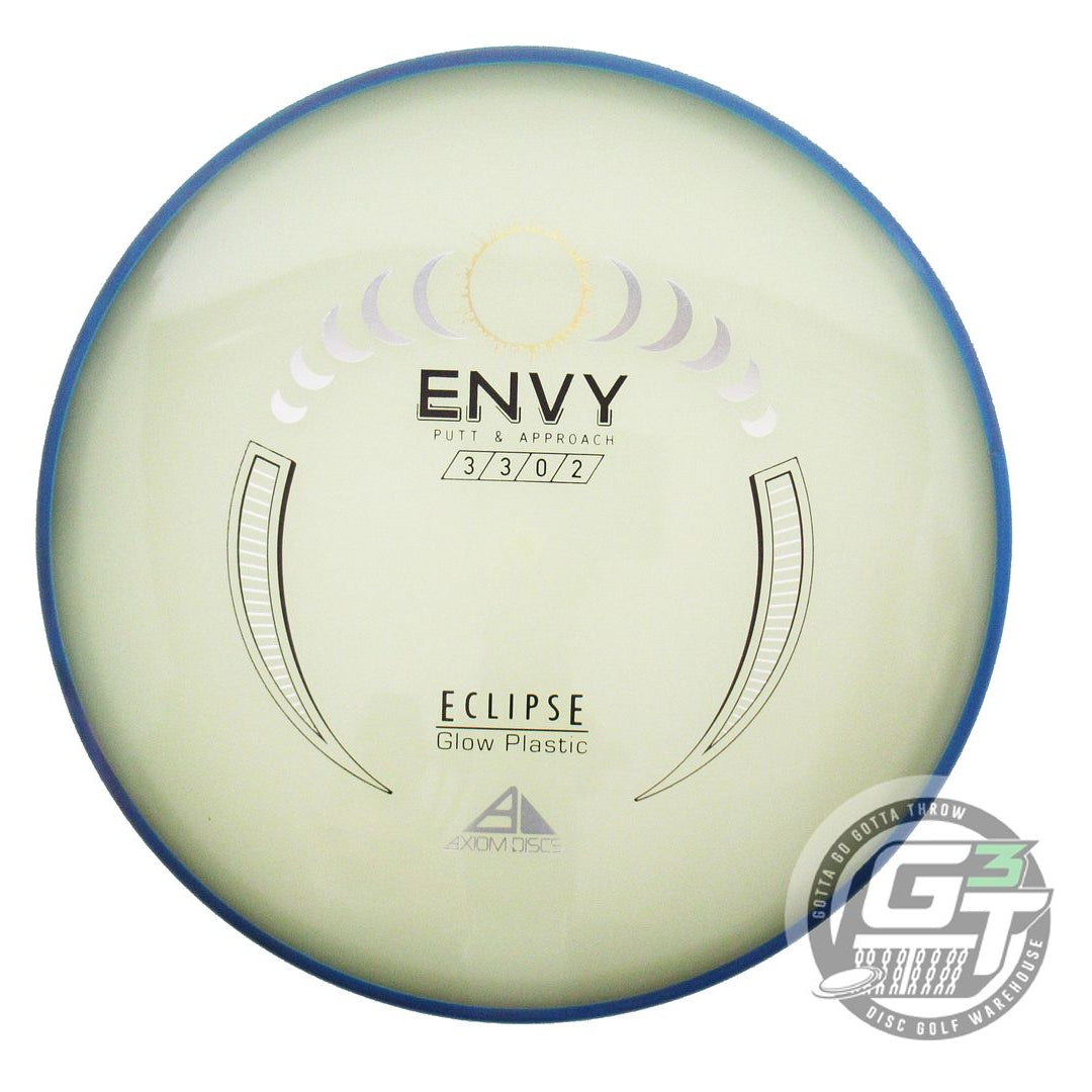 USED Axiom Discs Eclipse Proton Envy 174g Blue Rim Putter Golf Disc