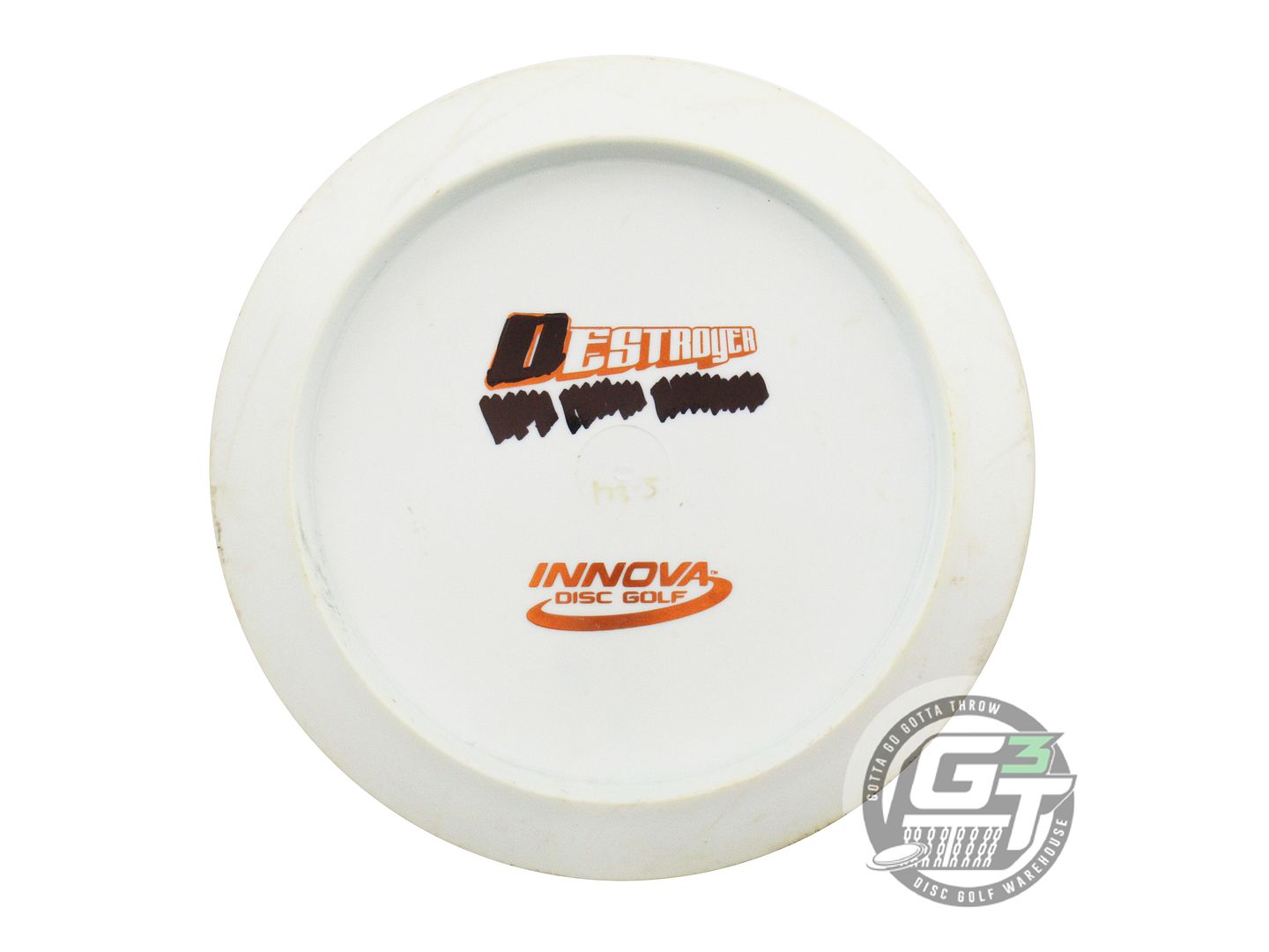 USED Innova Backstamp Star Destroyer 176g White Copper Foil Driver Golf Disc