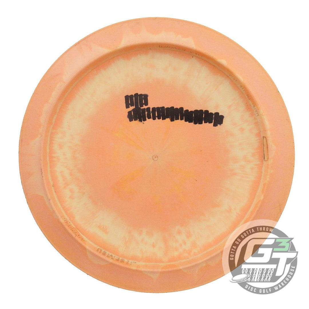 USED Discraft ESP Thrasher 175g Orange Gold Glitter Foil Distance Driver Disc